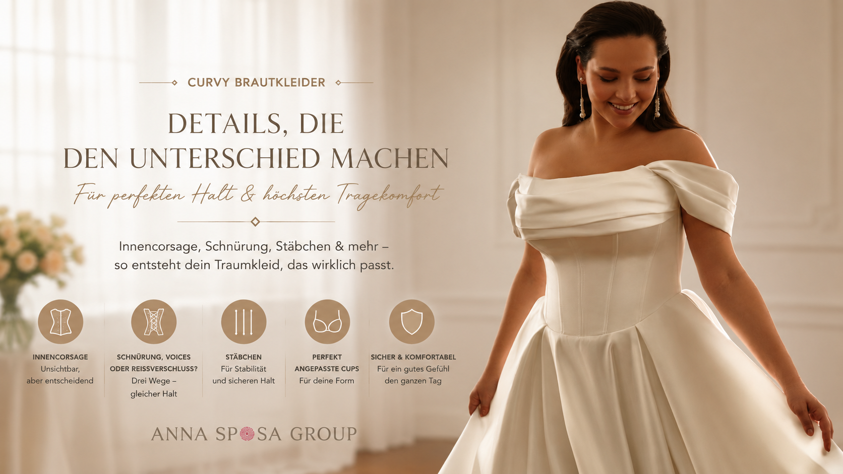 Curvy Brautkleid in Beilngries