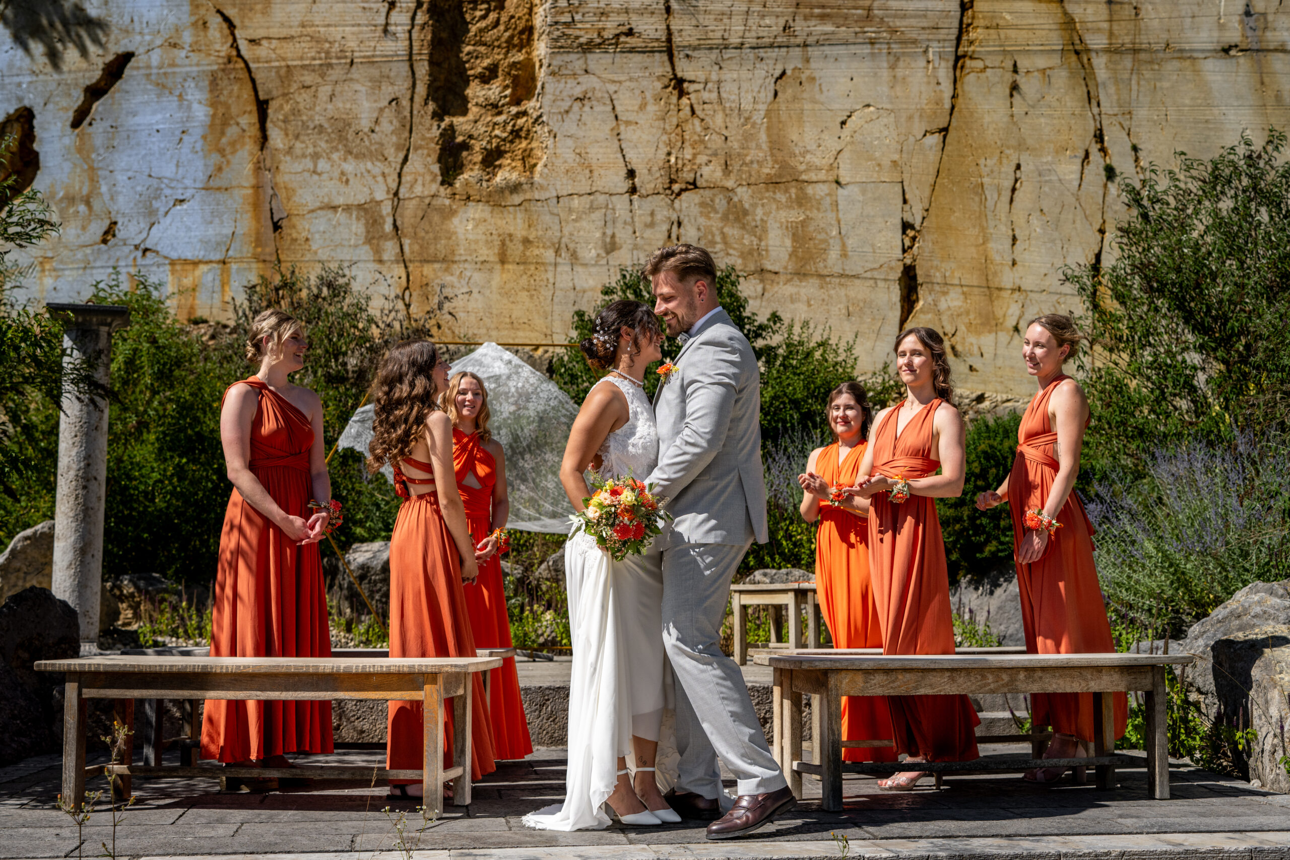 Sommerhochzeit mit Wow-Effekt