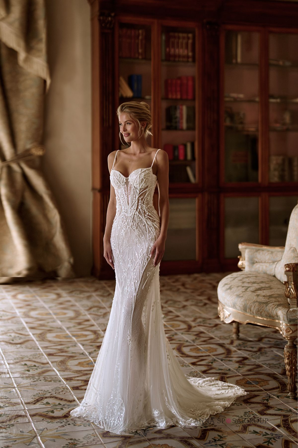 Anna Sposa Brautkleid Citrina Vorderansicht bei Hoffmann Braut