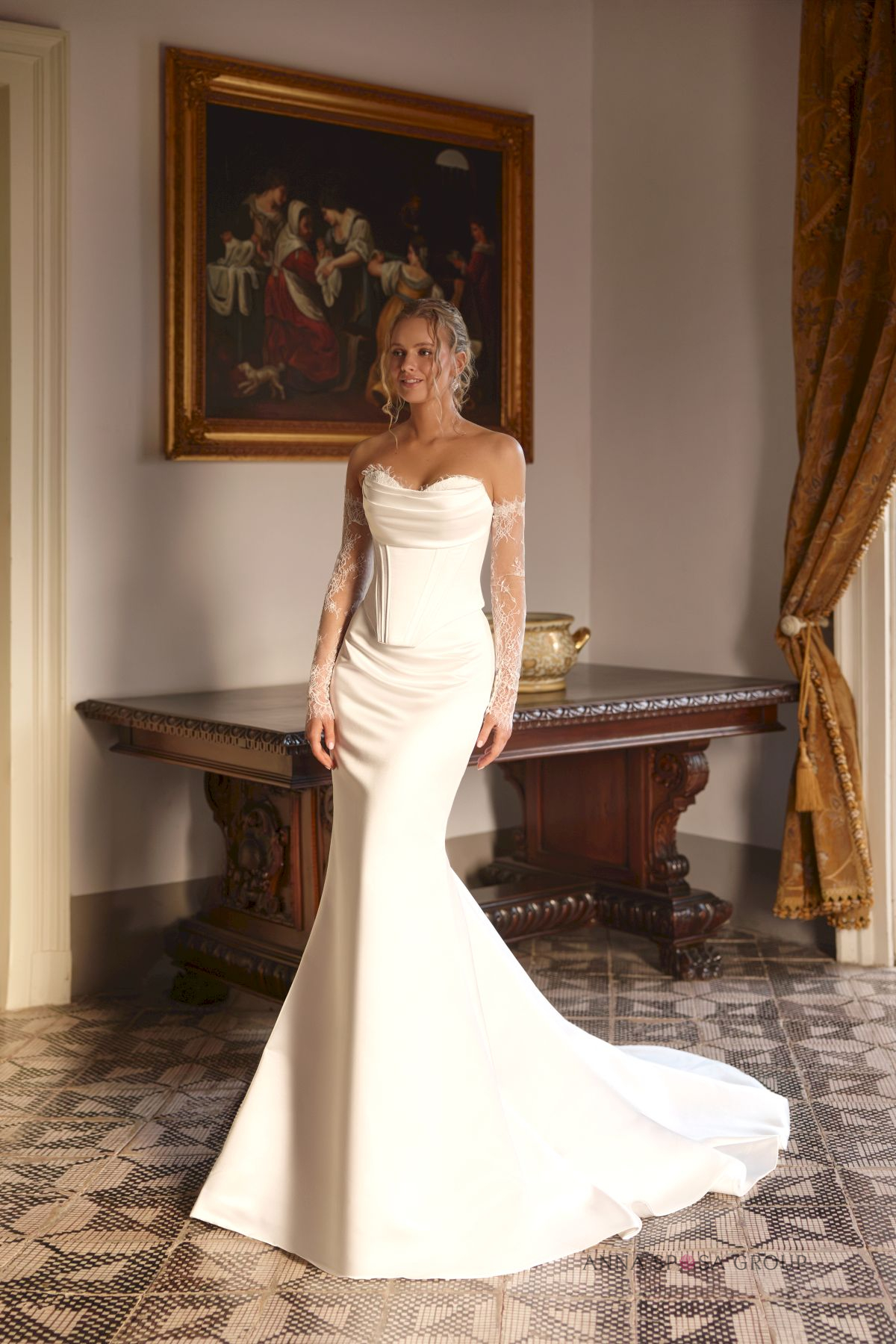 Anna Sposa Brautkleid Sudessa weitere Ansicht