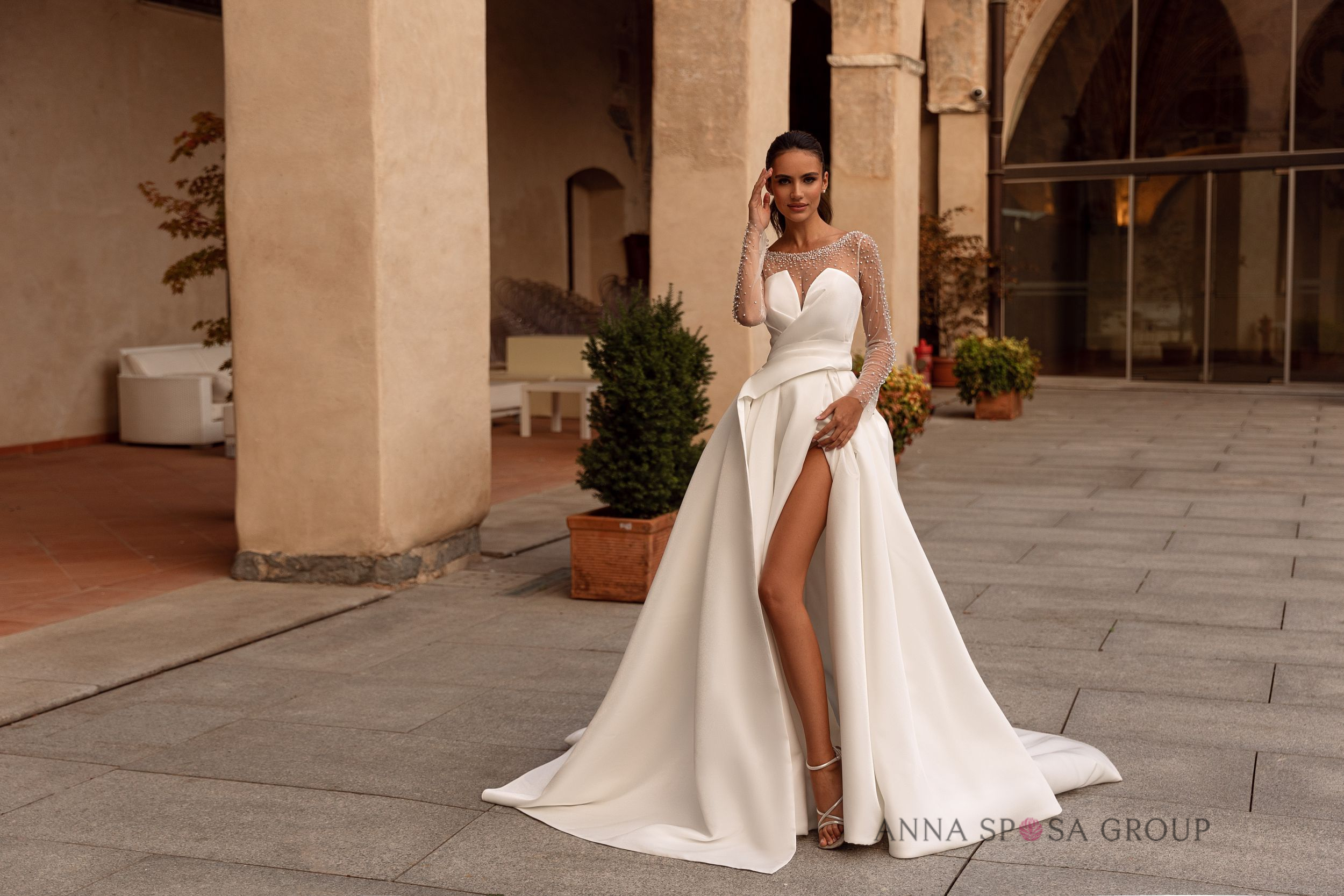 Prinzessinnen Brautkleid Armentha bei Hoffmann Braut
